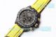 Swiss 7750 Copy Rolex Daytona - Carbon Speedster by DIW Yellow Textile Strap (7)_th.jpg